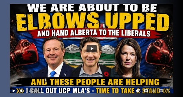 Video |  We Are About To Be Elbows Upped - The Liberals Could Take Alberta by John Bolton