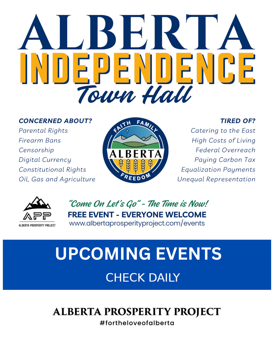 Event | The Alberta Prosperity Project | Lets Talk - Freedom & Prosperity Through Alberta Sovereignty