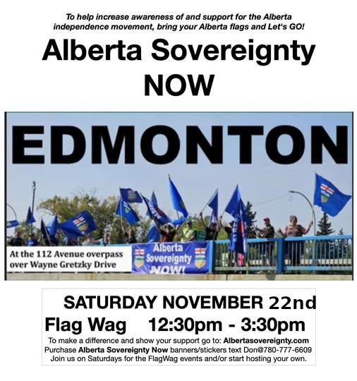 Event Rallies | October 25 | Edmonton - 2 locations | Alberta Sovereignty Now Organized by Jason Laface | Alberta Sovereignty Now