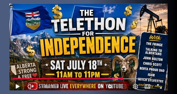 Event | Saturday, July 18 | The Telethon for Independence by John Bolton
