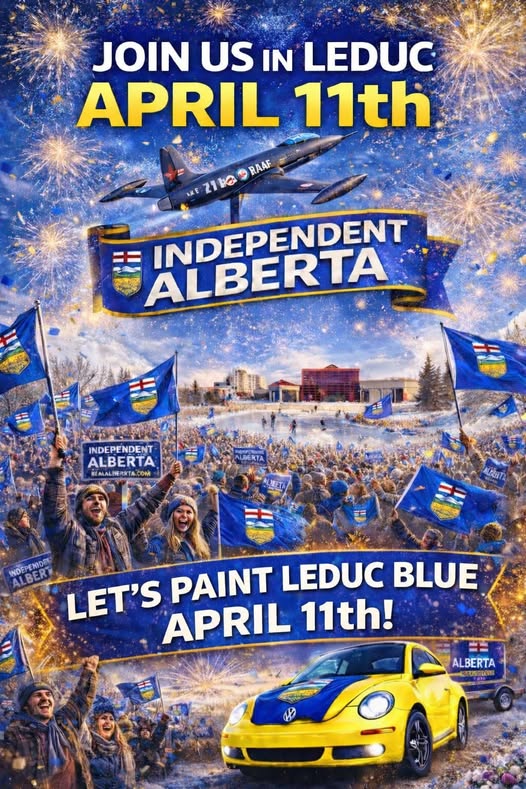Let's Paint Leduc Blue Rally | Saturday, April 11 | Leduc