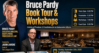 Events | September 13 to September 19 | BRUCE PARDY BOOK TOUR & WORKSHOP by The Lavigne Show
