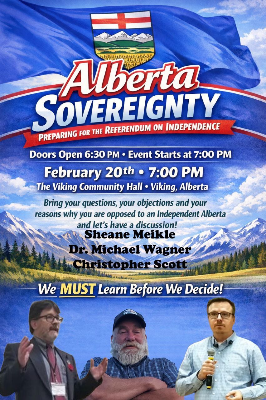 Event  | Viking | February 20 | Alberta Sovereignty