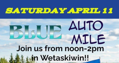 Flag Waving Rally  | Saturday April 11 | Wetaskiwin | Blue Auto Mile