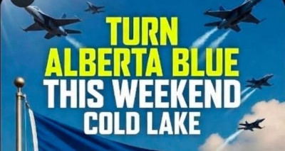 Flag Waving Rally  | Saturday April 11 | Cold Lake | Turn Alberta Blue
