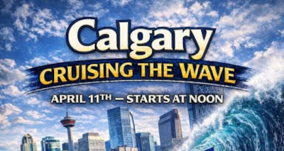 Cruise the Wave & Wave Flagging Events | Saturday, April 11  & Sunday April 12 | Calgary | Cruising the Wave