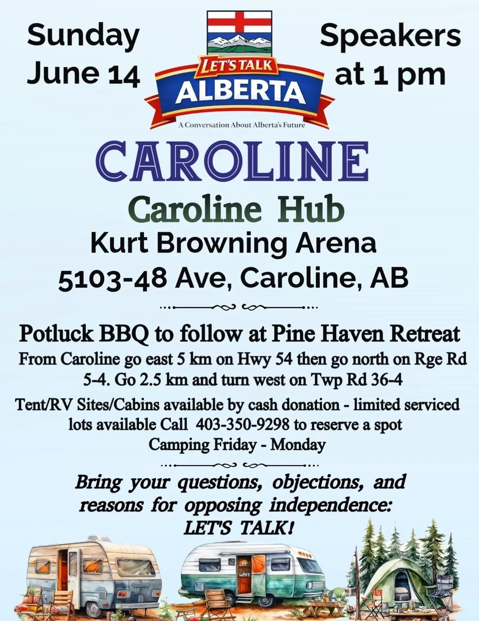  Let's Talk Alberta Tour