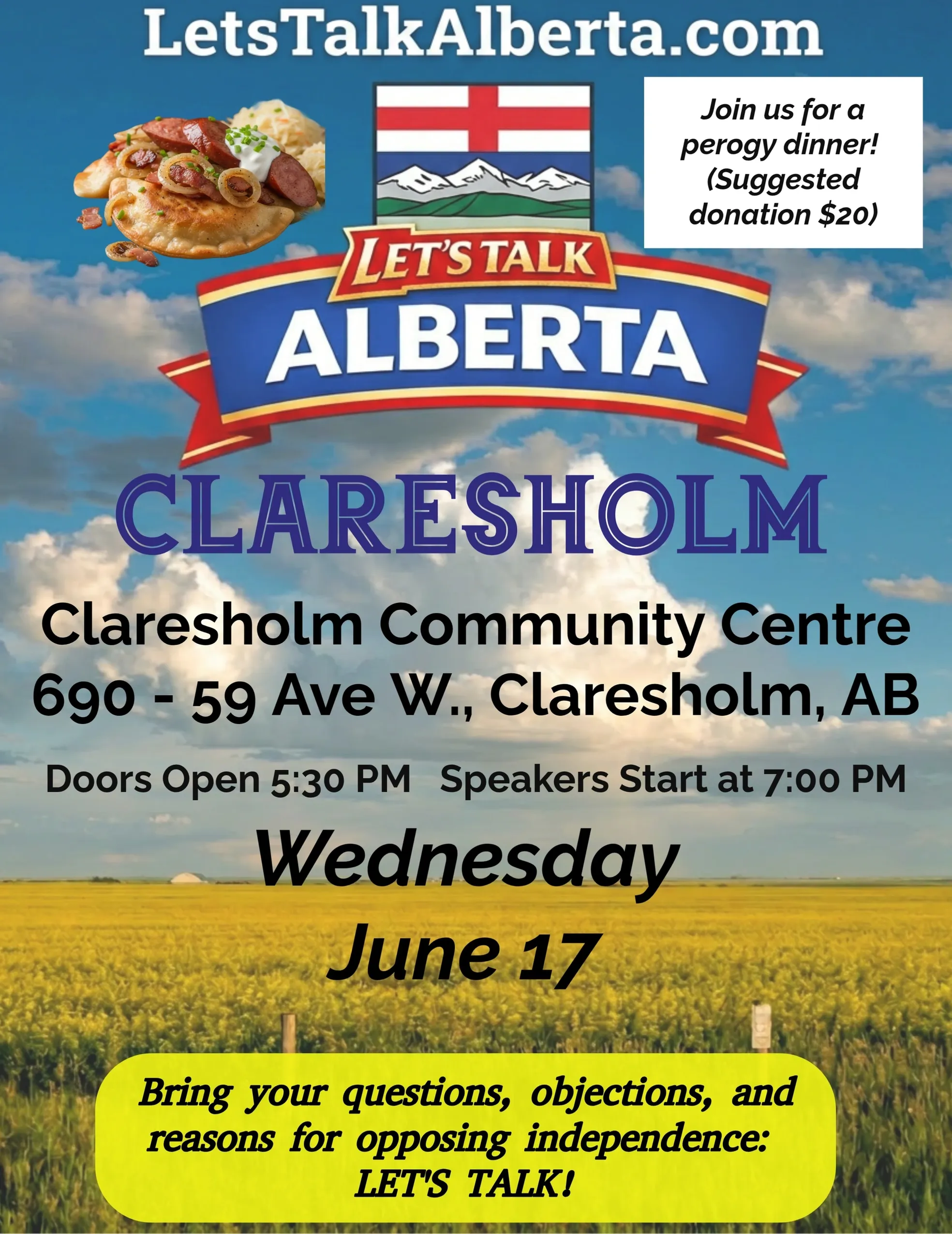 Let's Talk Alberta Tour