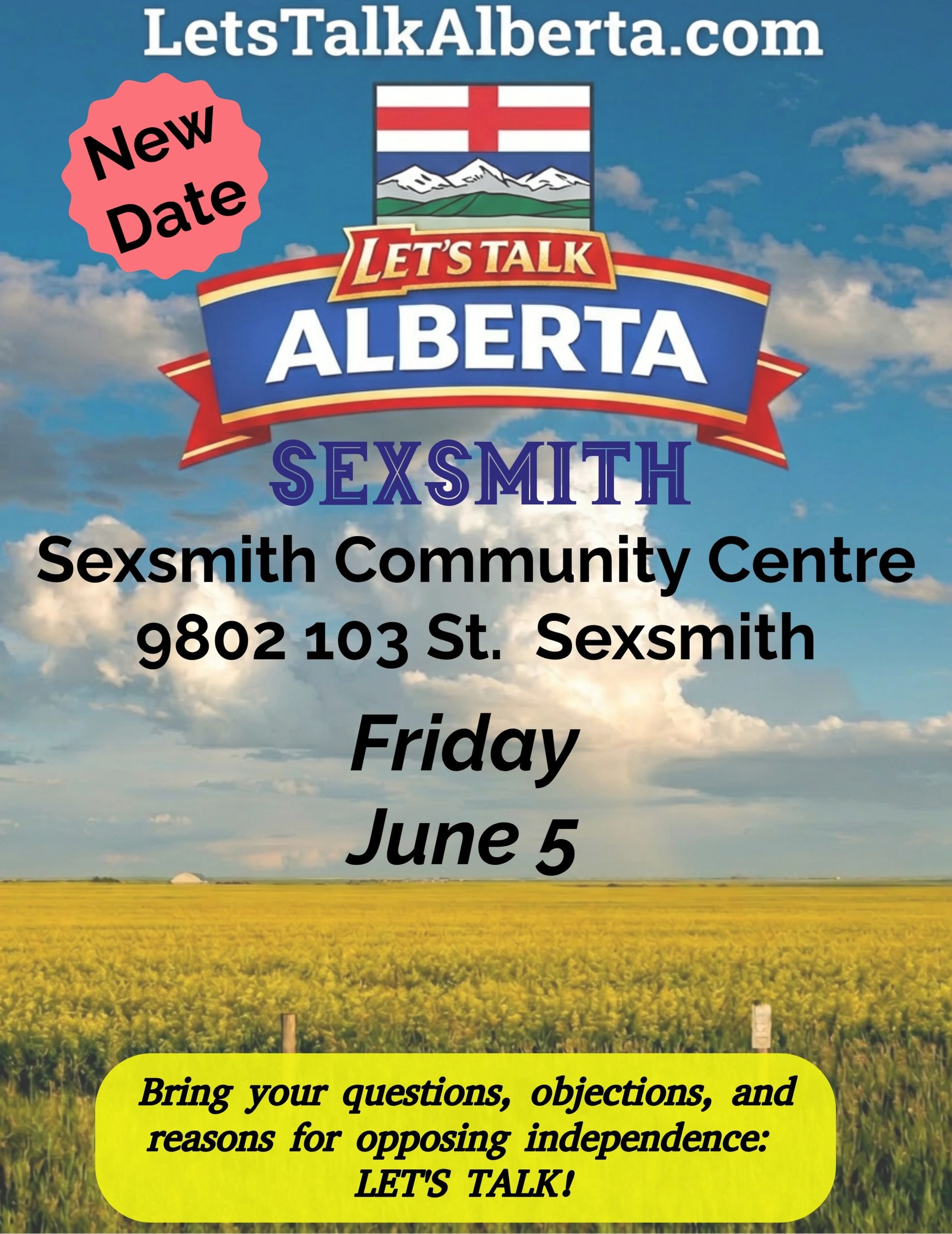  Let's Talk Alberta Tour