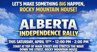 Rally and Signing Location | Saturday, April 11 |  Rocky Mountain House | Alberta Independence Rally