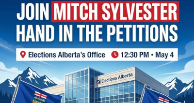 Join Mitch Sylvestre Hand in the Petitions | Edmonton | May 4