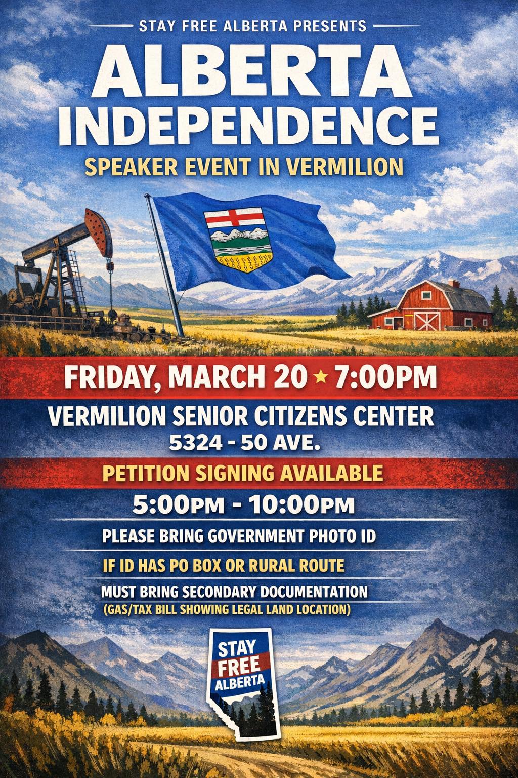 Townhall & Signing Event |  March 20  | Vermilion