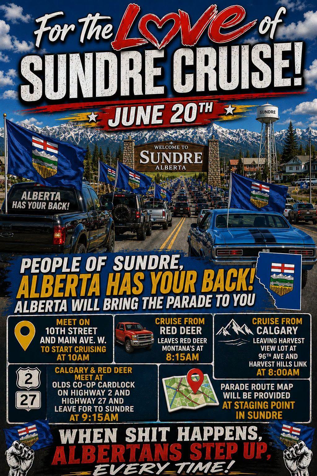 Cruise Event | Sundre Cruise | June 20