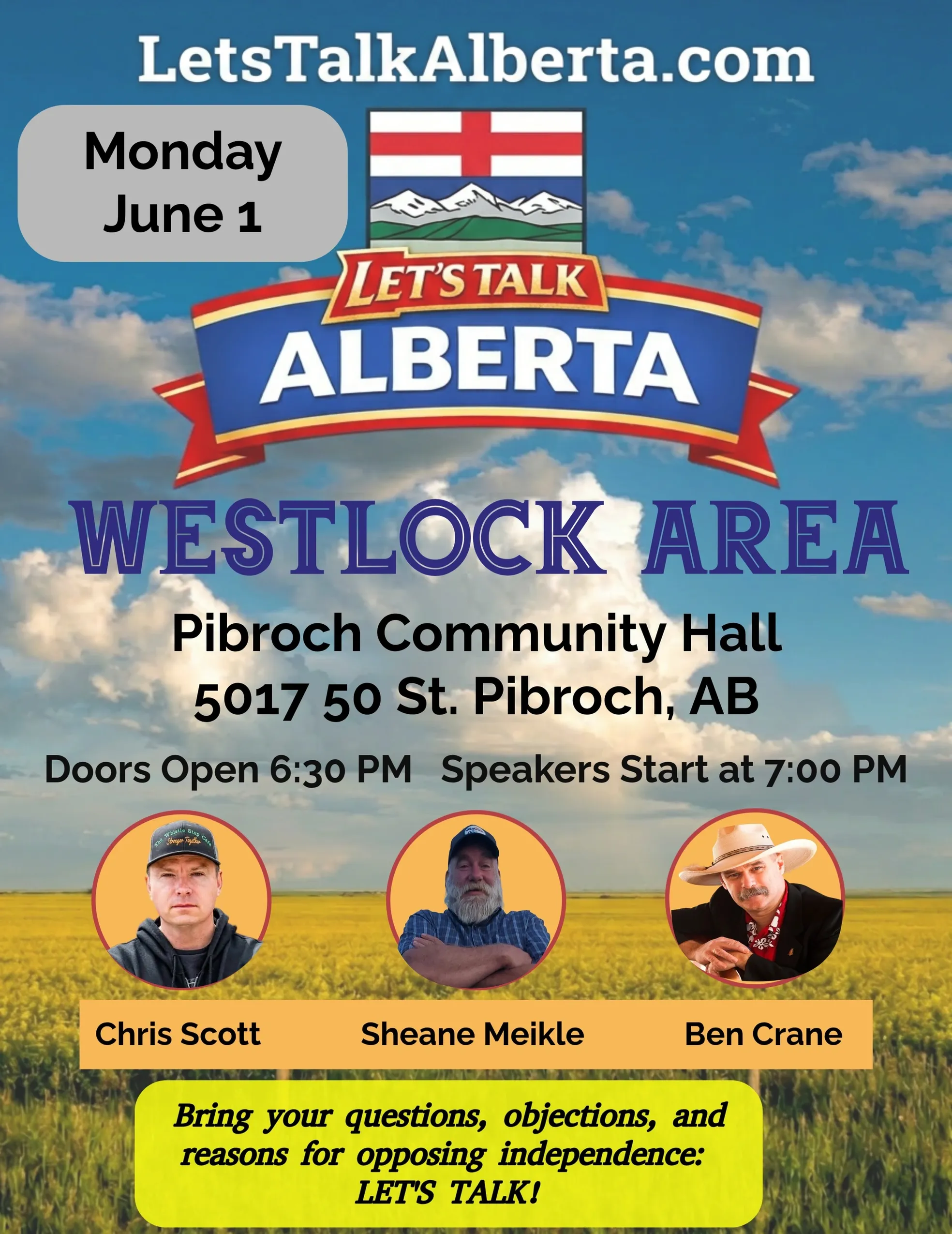 Let's Talk Alberta Tour
