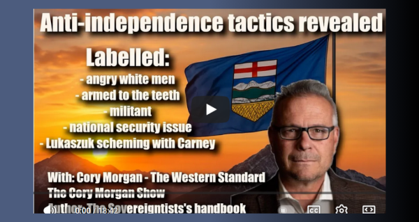 Video | Alberta Independence Under Fire: Cory Morgan Responds to Lukaszuk by John Bolton
