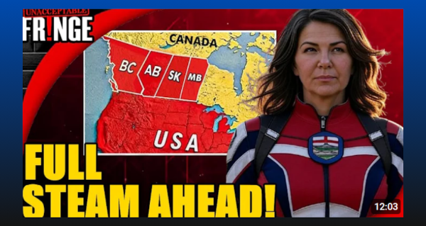 Watch | Danielle Smith says the quiet part OUT LOUD on Alberta Independence by the Unacceptable Fringe