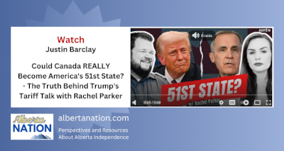 Watch | by Justin Barclay | Could Canada REALLY Become America's 51st State? - The Truth Behind Trump's Tariff Talk with Rachel Parker