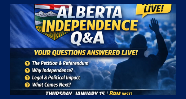 Live Webinar | January 15 | Alberta Independence, Petition, Referendum Questions Answered Here! (with Chris Scott) by Christopher Scott