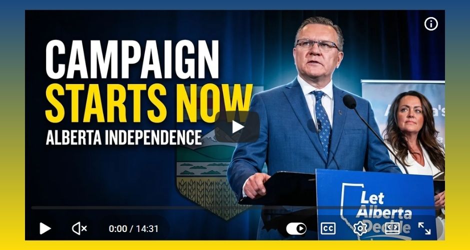 Video | A New Alberta Independence Campaign Has Launched  by Keith Wilson K.C. | Constitutional Lawyer