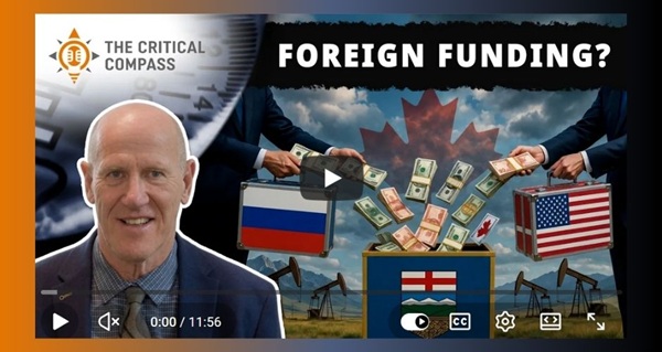 Video | Alberta Independence Foreign Funding Accusations are a DISTRACTION | Mitch Sylvestre by The Critical CompassVideo | Alberta Independence Foreign Funding Accusations are a DISTRACTION | Mitch Sylvestre by The Critical Compass