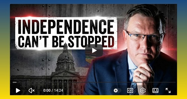 Video | Alberta Independence Can't Be Stopped by Keith Wilson K.C. | Constitutional Lawyer