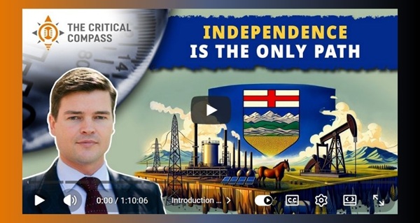 Video | Albertans are WINNERS & Will Be the Wealthiest Nation Per Capita on Earth | Fergus Hodgson by The Critical Compass