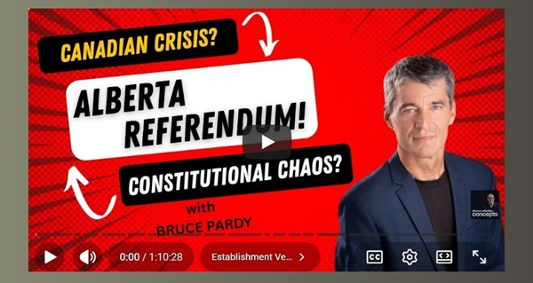 Video |  Bruce Pardy on Alberta’s Referendum: Independence & Canada’s “Professional Ruling Class” 117  by Shawn Whatley