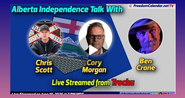 Video | FreedomCalendar.net TV #0B3: Let's Talk Alberta in Trochu (LiveStream)  Hosted by Let's Talk Alberta Recorded by FreedomCalendar.net