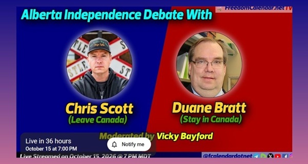 Video |  FreedomCalendar.net TV #0F2: Debate With Chris Scott and Duane Bratt (LiveStream)  by Freedom Calendar