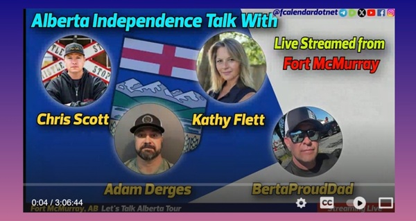 Video | FreedomCalendar.net TV #093: Let's Talk Alberta in Fort McMurray (LiveStream) Hosted by Let's Talk Alberta Recorded by FreedomCalendar.net