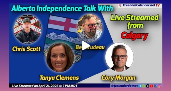 Video | FreedomCalendar.net TV #09A: Let's Talk Alberta in Calgary (LiveStream) Hosted bye Let's Talk Alberta Recorded by FreedomCalendar.net
