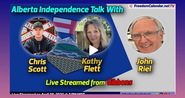 Video | FreedomCalendar.net TV #09E: Let's Talk Alberta in Gibbons (LiveStream)  Hosted by Let's Talk Alberta Recorded by FreedomCalendar.net