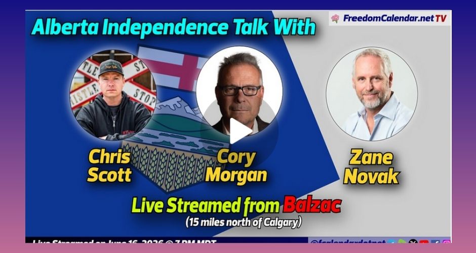 Video | FreedomCalendar.net TV #0BA: Let's Talk Alberta in Balzac (LiveStream) Hosted by Let's Talk Alberta Recorded by FreedomCalendar.net