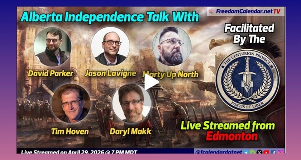 Video | FreedomCalendar.net TV #09F: Operation Secure Independence By TCP in Edmonton (LiveStream)  Hosted by The Centurion Project Recorded by FreedomCalendar.net