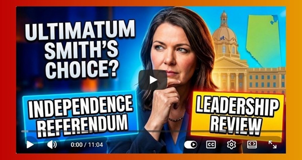 Video | If Premier Smith doesn't schedule an independence referendum, members may pull her down. by Cory Morgan
