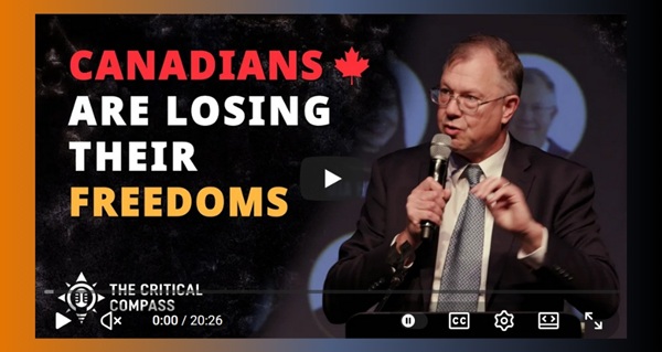 Video | “If You Don’t Do Politics, Politics Will Be Done TO You" - John Carpay, JCCF by The Critical Compass