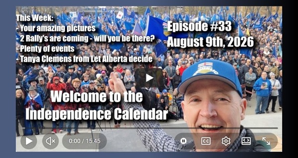Video | Independence Calendar Episode #33 - August 9th, 2026 - With Tanya Clemens by John Bolton