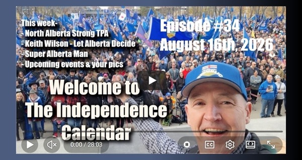 Video |  Independence Calendar - Episode #34 (August 16th)  by John Bolton