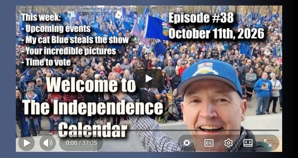 Video |  Independence Calendar (Episode #38) - October 11th, 2026  by John Bolton