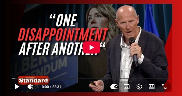 Video | Mitch Sylvestre frustrated by Smith's independence referendum question by Western Standard