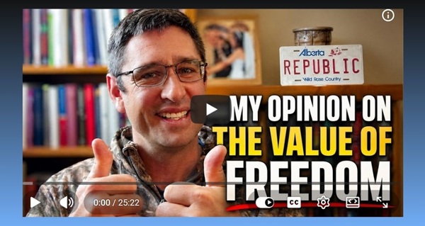 Video | My Final Opinion On The Value Of Freedom: Alberta Independence, Immigration, Taxes & A Republic by Talking to Albertans