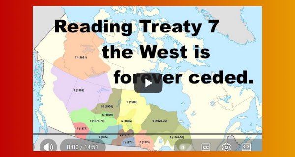 Video | Reading a Treaty so you don't have to. The land is permanently ceded by Cory Morgan