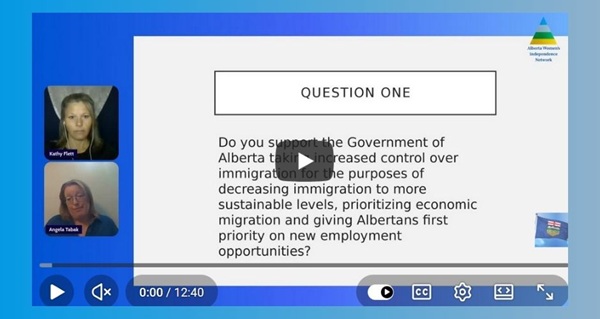 Video | Referendum Question 1 by Alberta Women's Independence Network	