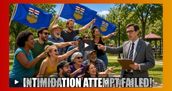 Video | Strathmore bureaucrats attempt to, but fail to bully legally gathered Albertans!  by Cory Morgan