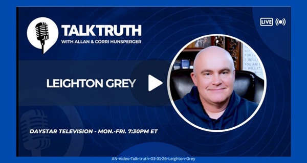 Video | Talk Truth 03.31.26 - Leighton Grey  by Talk Truth