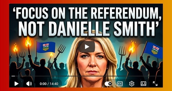 Video | The Alberta independence movement must focus more on the referendum and less on Danielle Smith by Cory Morgan