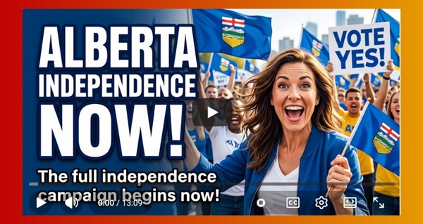 Video | The full Alberta independence campaign begins now! by Cory Morgan