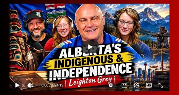 Video | The Reality of Alberta's Indigenous & Independence | Leighton Grey  by @AtHomeWithHolmes - Mike, Madison, MayCee Holmes