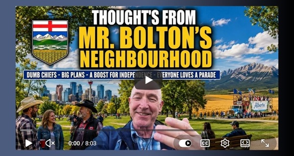 Video | Thoughts From Mr. Bolton's Neighbourhood - Big News Coming - Traitors & Chiefs by John Bolton