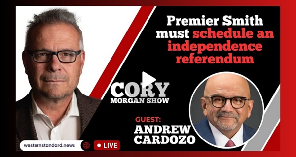 Video | WATCH LIVE: Premier Smith must schedule an independence referendum  by Cory Morgan Show